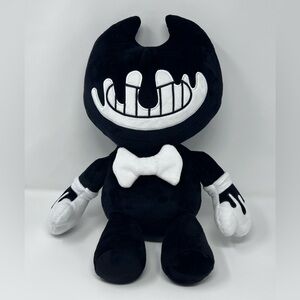 Bendy and the Ink Machine: Ink Bendy Beanie Plush 17 Inches Tall Black And White
